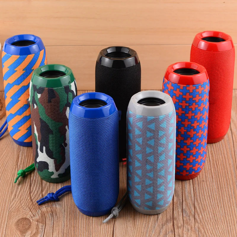 

Portable Bluetooth Speaker Wireless Bass Column Waterproof Outdoor Music Vibro Speakers TF Card Subwoofer Loudspeaker