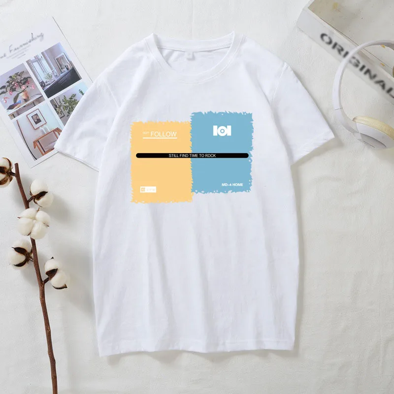 

Оптовая продажа, новая летняя хлопковая футболка с коротким рукавом, Мужская футболка с коротким рукавом, модная свободная Мужская футболк...