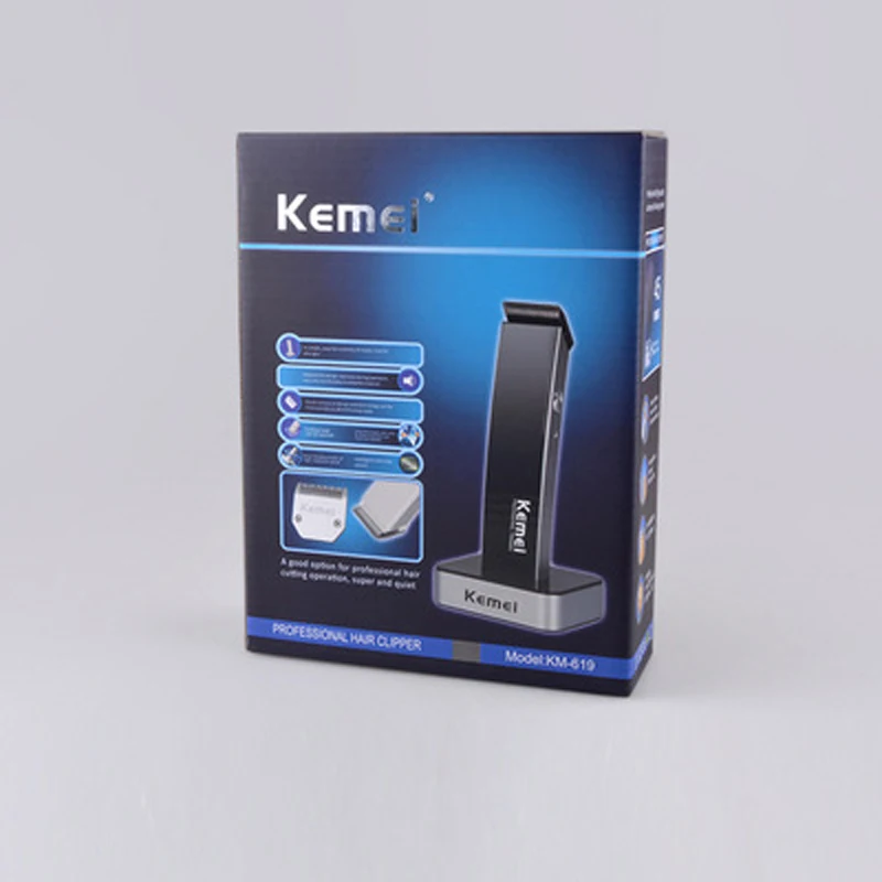 

KEMEI Super Slim Body Rechargeable Hair Trimmer Hair Clipper Professional Barber Cut Trimmer Ferramentas Eletrica Drop Shipping