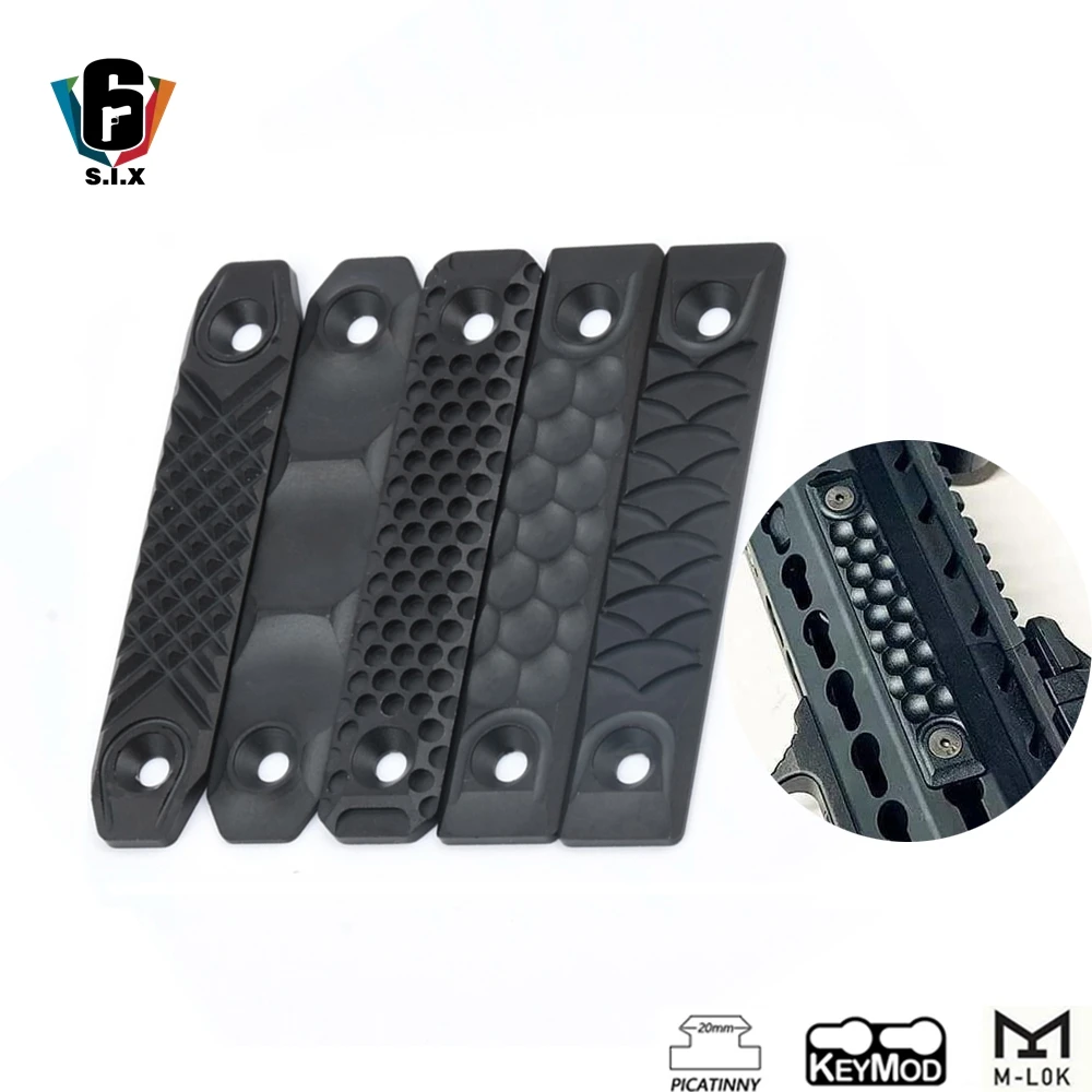 Тактический RS CNC для M-lok и Keymod накладка на рельсы 120 мм/80 мм две версии направляющие