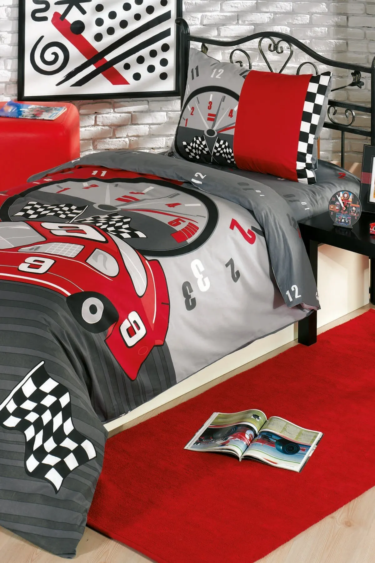 

Домашний текстиль, одинарный и двойной пододеяльник Racer 71010001