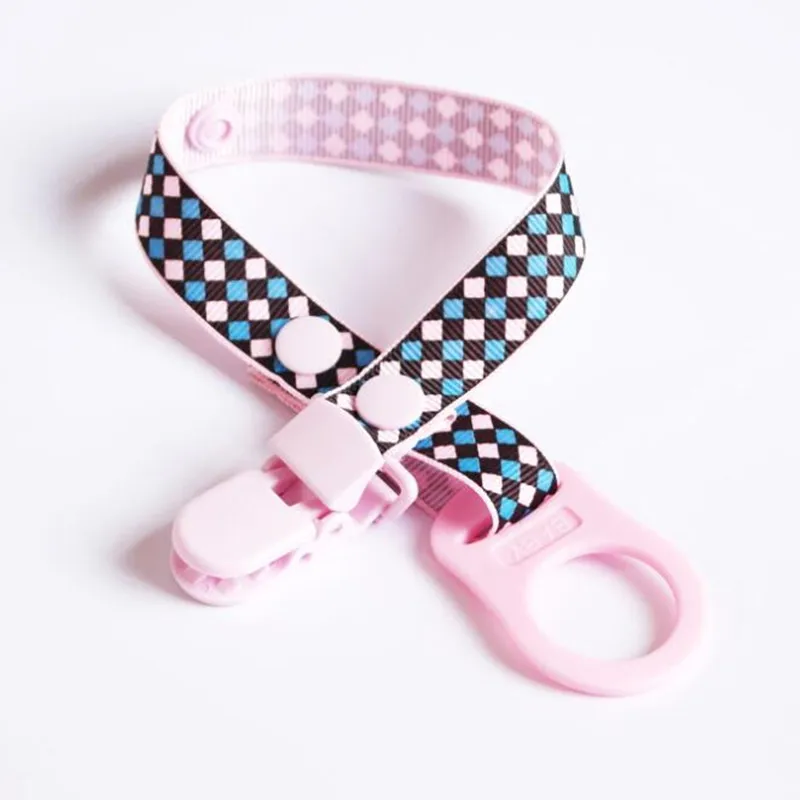 5 шт. / Упак. Разноцветные силиконовые детские пустышки для пустышек зажим адаптер