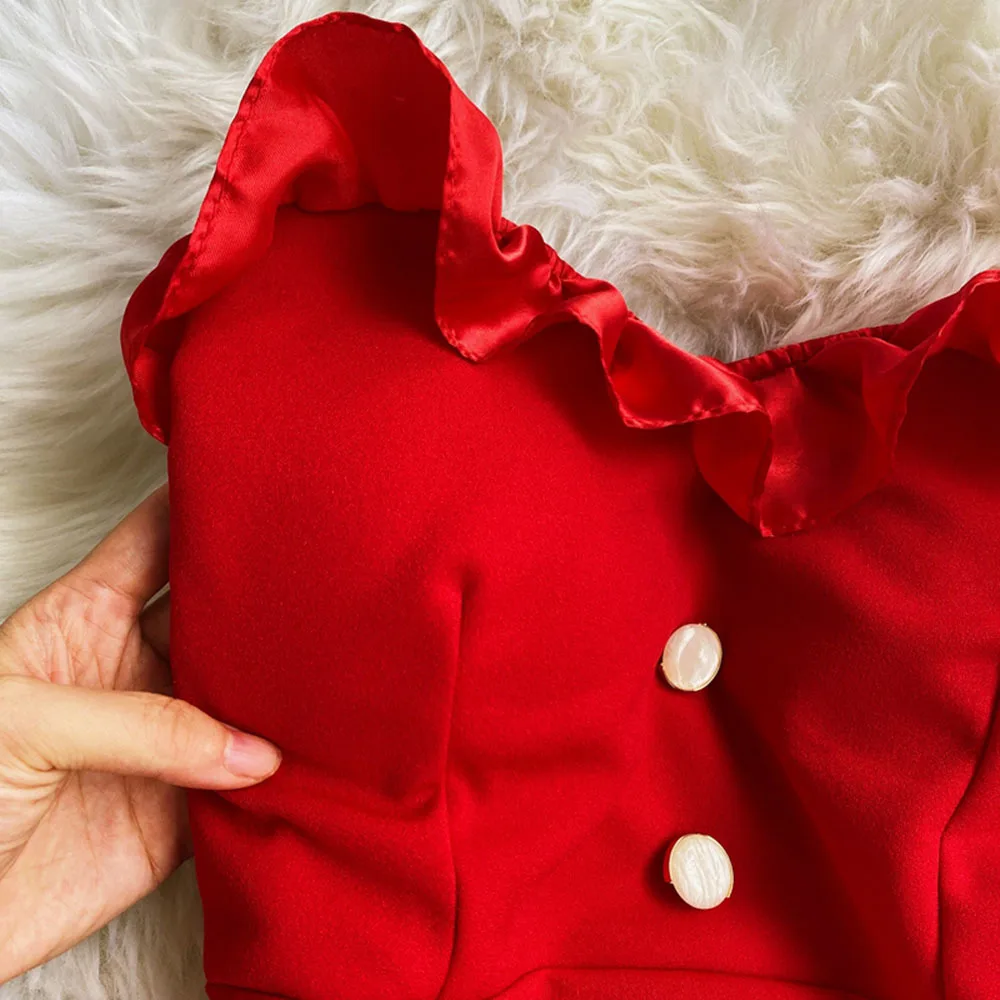 Женское многослойное платье макси с оборками элегантное вечернее прозрачное