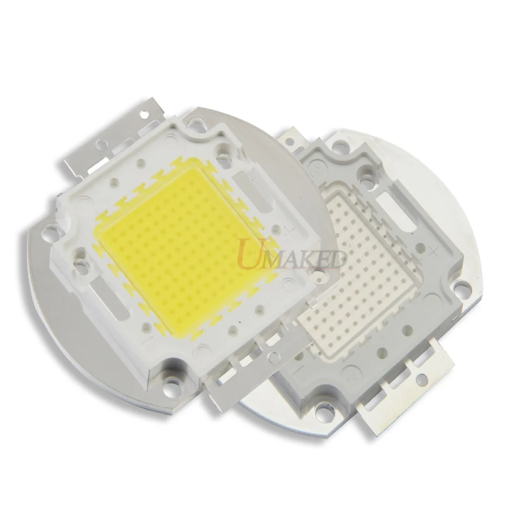 Светодиодный чип высокой мощности 100 Вт Epistar 33/45mil SMD COB чипы света теплый белый