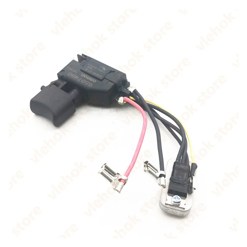 Переключатель для MAKITA DF453D DDF453 DDF453RFE DHP343 DDF343 BHP343 BDF343 DHP453RFE 6506751 632A24 0 632A240|Аксессуары