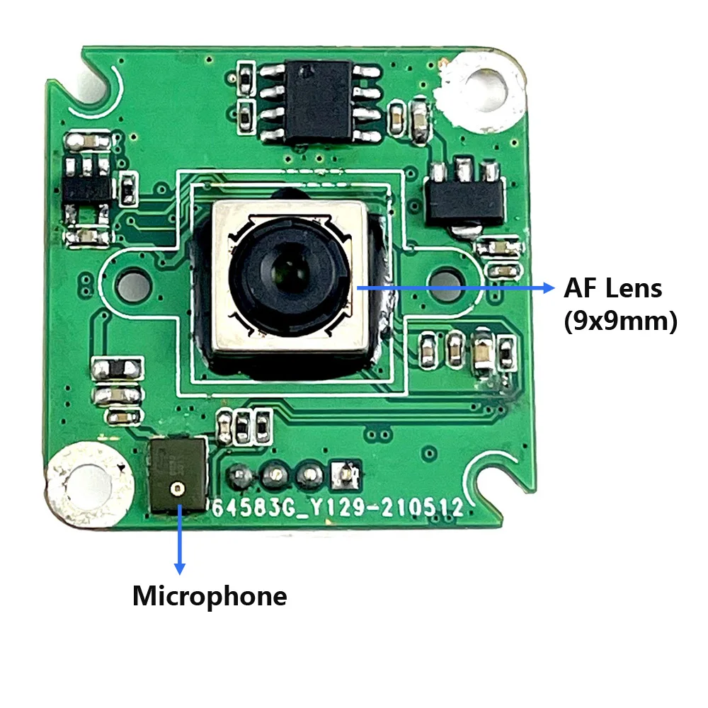 Модуль USB камеры с автофокусом 16 Мп 8K / 4K 2K IMX298 сенсором разрешение видео 4656X3496 для
