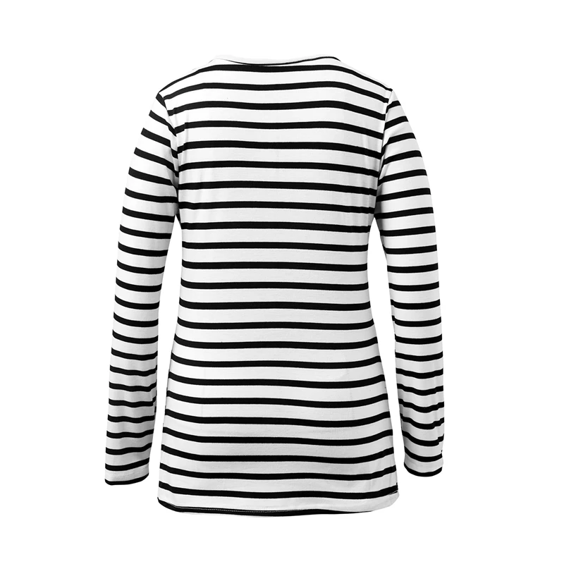 

Women Maternity Breastfeeding Tops Long Sleeves Tops Casual Stripe Blouse Tops Shirt for Pregnant