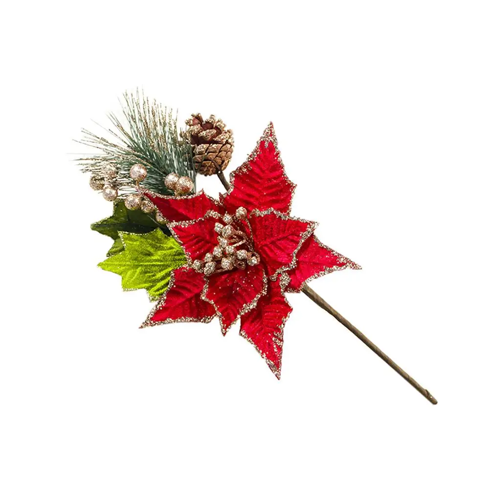 Christmas tree decoration supplies simulation pine needle ornament hanging on the wedding FC | Дом и сад