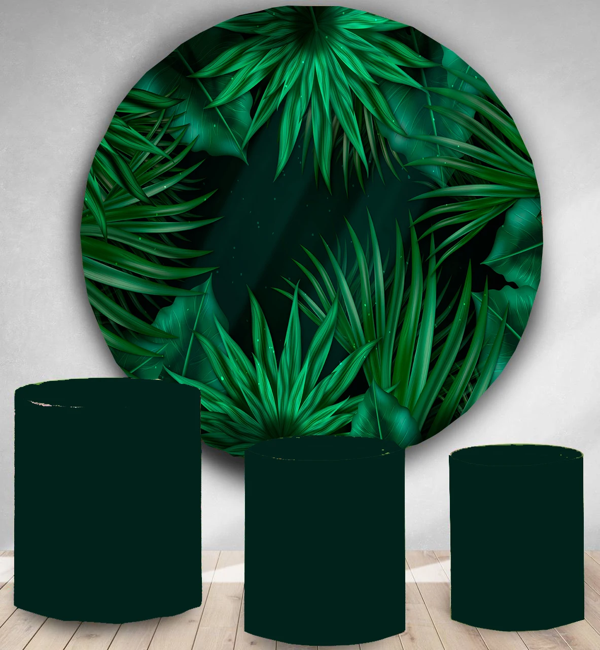 Круглый фон для фотосъемки Золотой блестящий Блестящий баннер вечеринки в честь