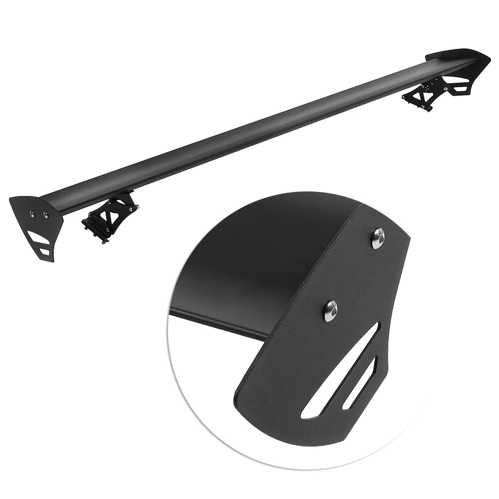 

Rear Spoiler Car Modification Universal Aluminum Alloy Car Tail Wing Racing Spoiler Free Punching car accessories