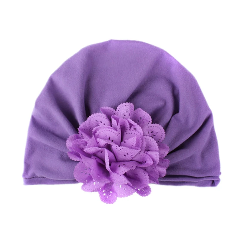 

3 Pcs Baby Girl Hats Cotton Turban Hat Infant Photography Props Kids Beanie Baby Hat Accessories Newborn Caps