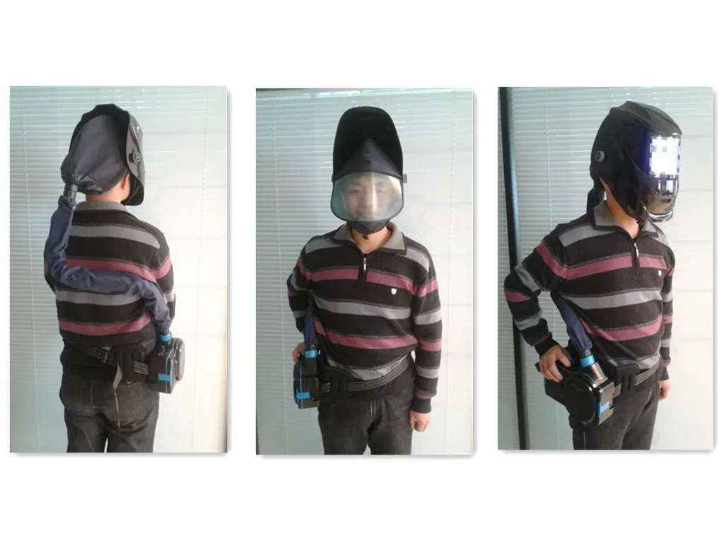 

UK air fed respirator welding mask helmet with ventilation