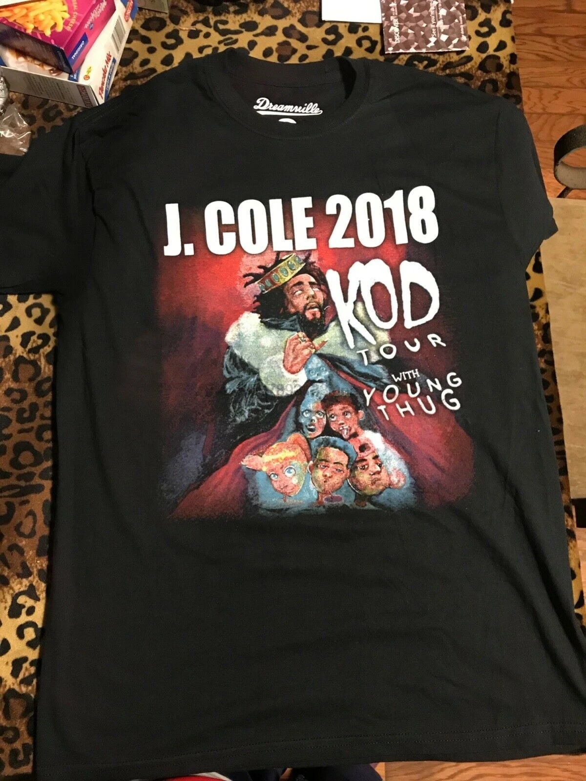 Футболка J cole KOD Dreamville | Мужская одежда