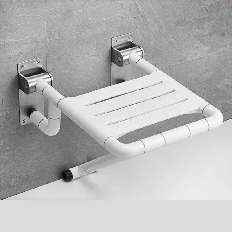 

Adjustable Wall Mounted Shower Seats stool Bathroom Elderly children folding chairs Non Slip Disabled Toilet bath chair bench