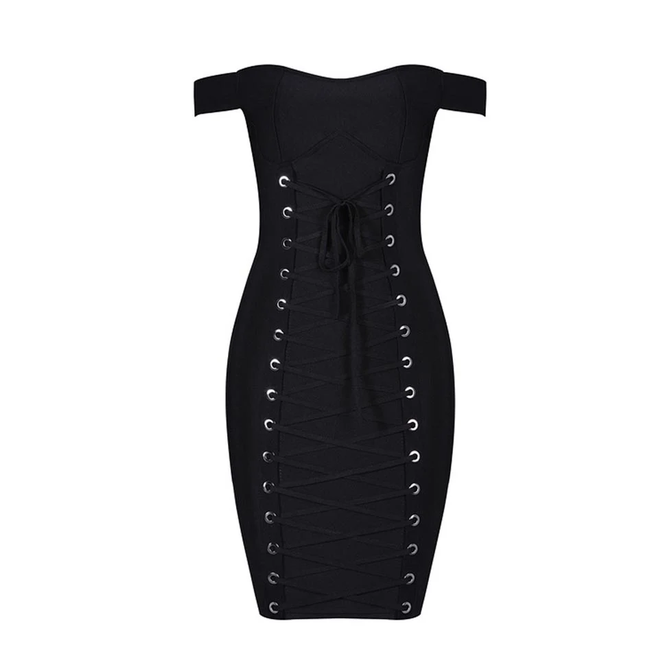 Seamyla новая белая черная повязка дя платьев женские облегающие платья сексуальные