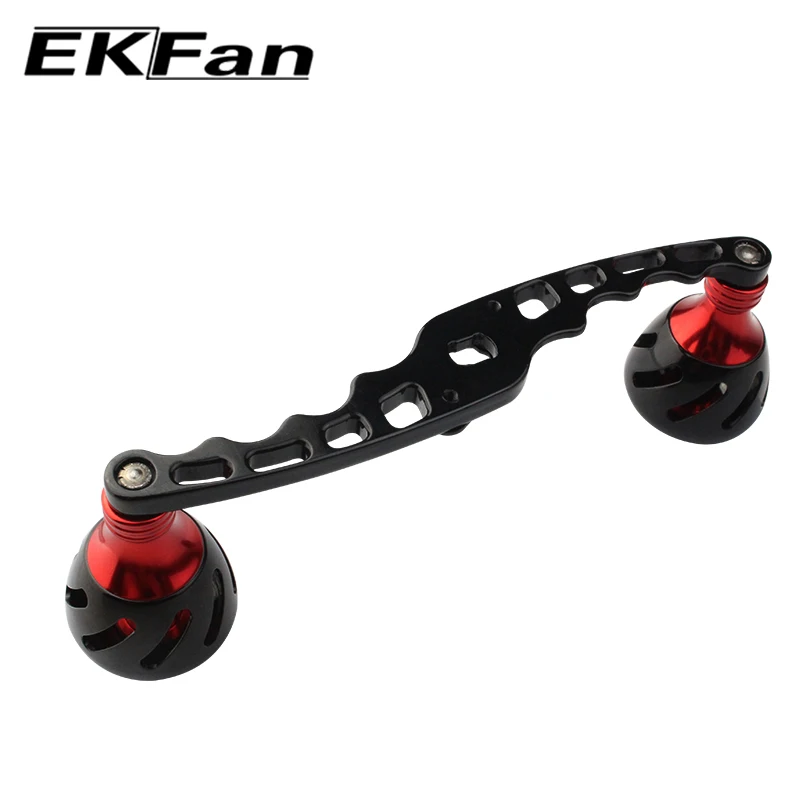 EKFan 8*5 мм Рыболовная катушка с отверстием и ручкой 130 из алюминиевого сплава