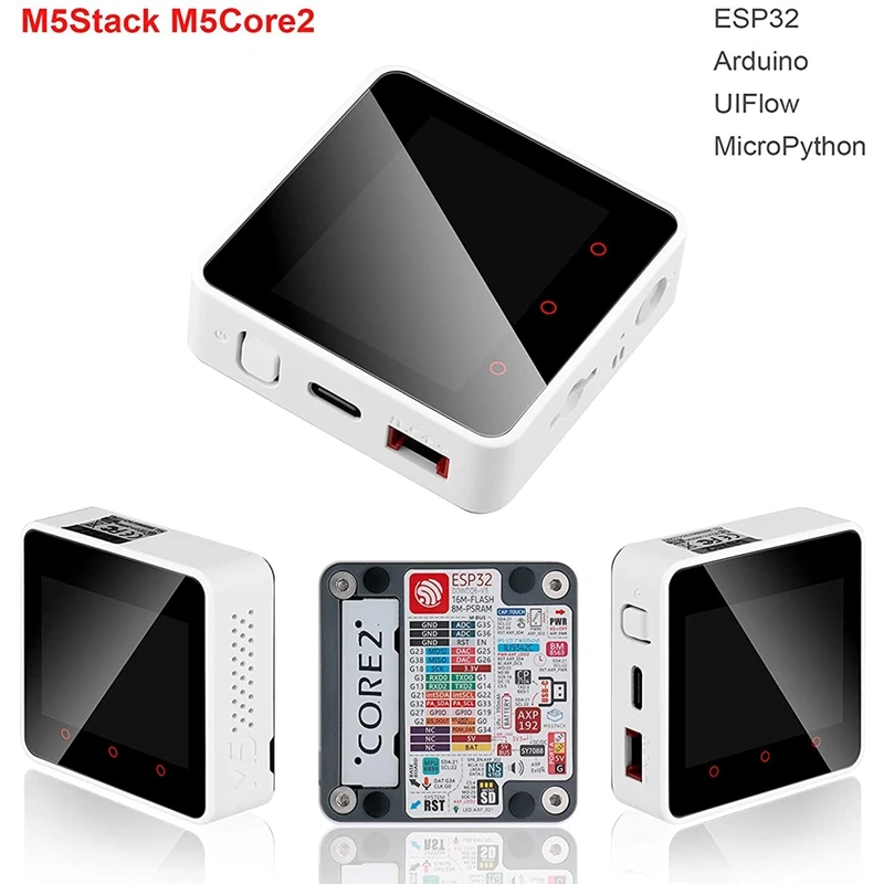 

for M5Stack Core2 ESP32 Development Kit 2Nd Generation Core Device CP2104 MPU 6886 Built-in Bluetooth WiFi for Python
