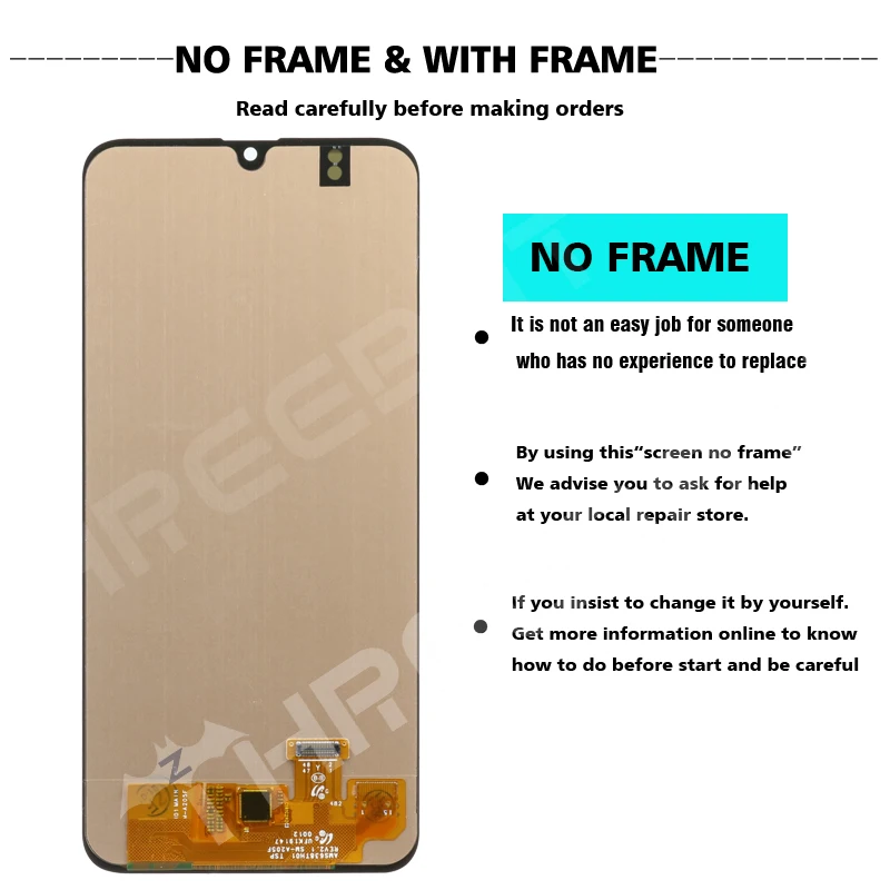 ЖК-дисплей 6 4 ''Super OLED для Samsung Galaxy A20 A205 SM-A205F A205FN сенсорный экран с дигитайзером