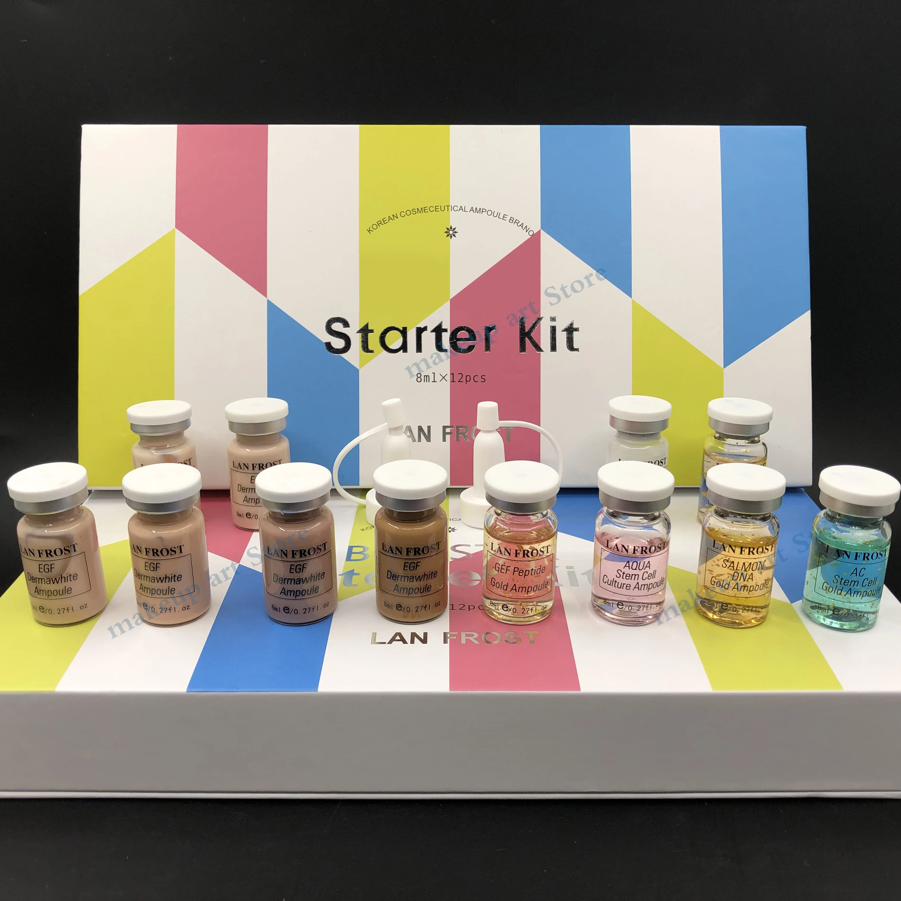 Корея 8 мл BB крем Booster Starter Kit bb сыворотка ампулы для осветления кожи натуральный