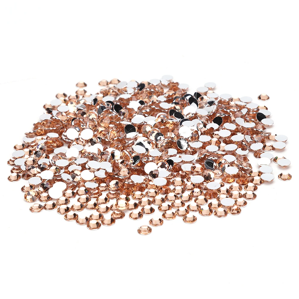 Стразы с кристаллами 30 г 4 мм сверкающие акриловые драгоценные камни плоским