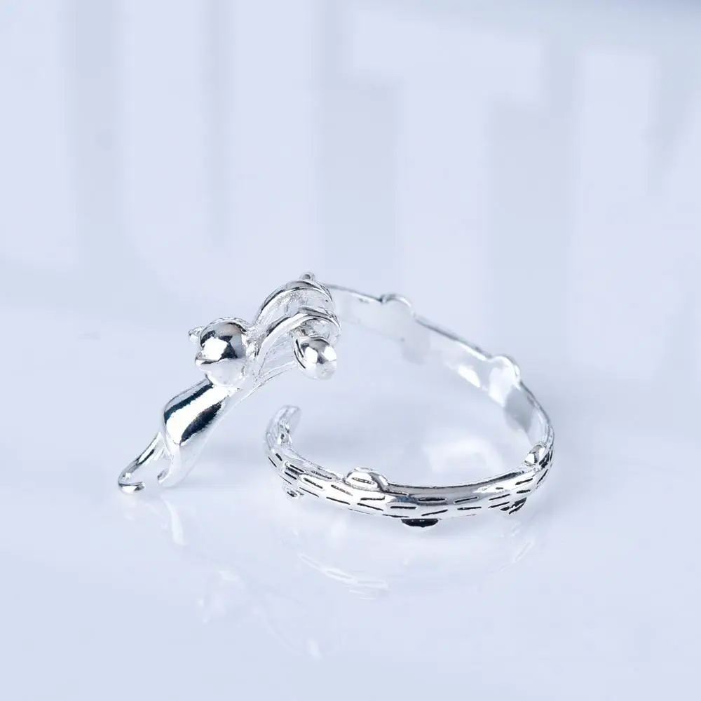 Женское кольцо MENGYI маленькое с котом вечерняя бижутерия хороший подарок на день