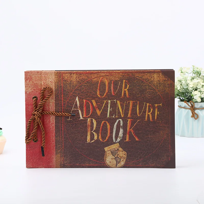 Альбом Vintagepictures Adventure Challenge Book DIY Paste Tether альбом наш Up семейный для скрапбукинга