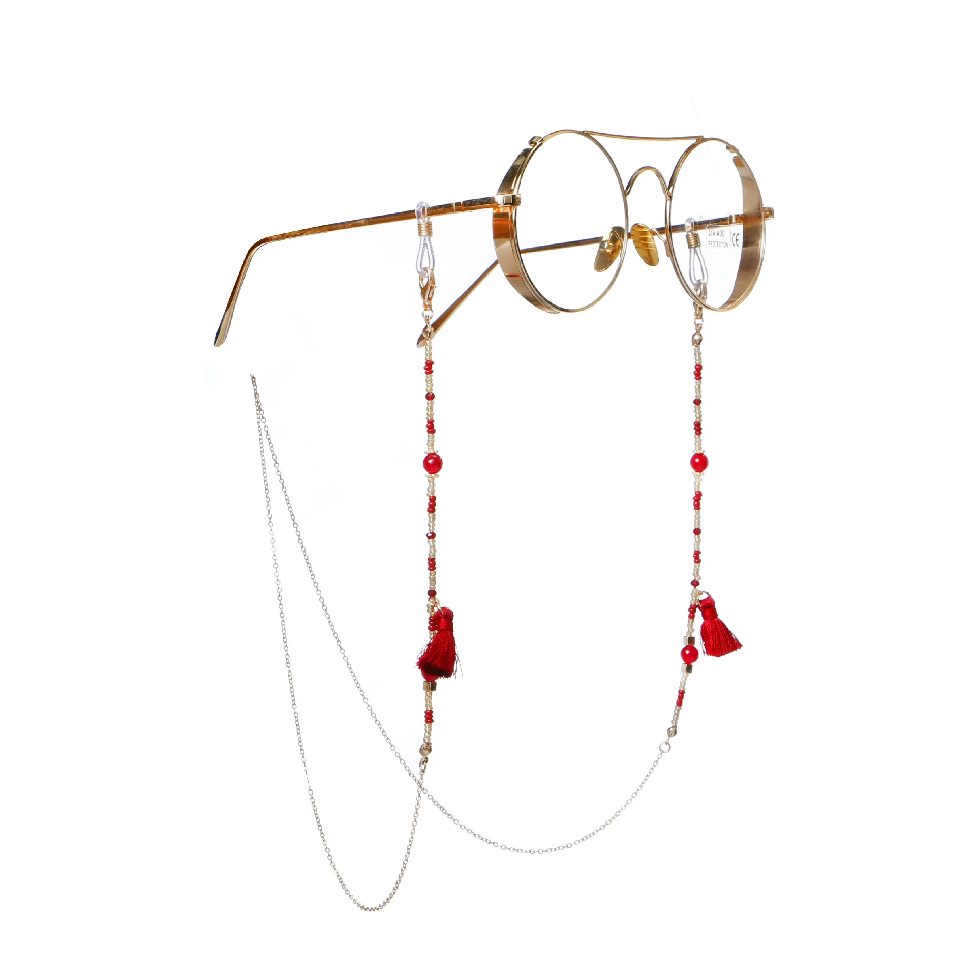 

2021 New Bohemian Tassel Glasses Accessories Glasses Chain Lanyard Glasses Mask Chain Holder