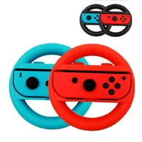 joycon game steering racing handle steer wheel holder mount for nintendo switch oled ns joy con controller hand grip support