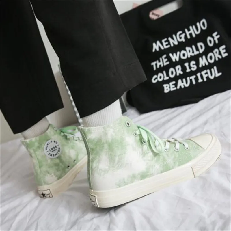 

New women's sneakers, fashion graffiti, flat-bottomed, comfortable, light and casual all-match women's shoes, shoes, women