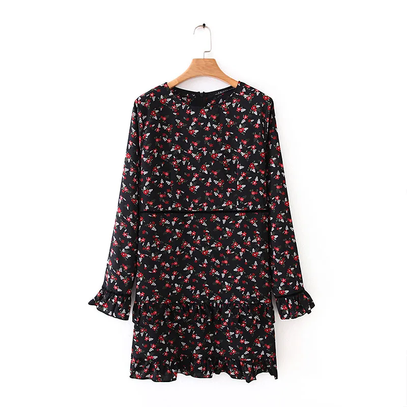 Женское платье с цветочным рисунком весна 2020 новая мода винтажный принт длинный