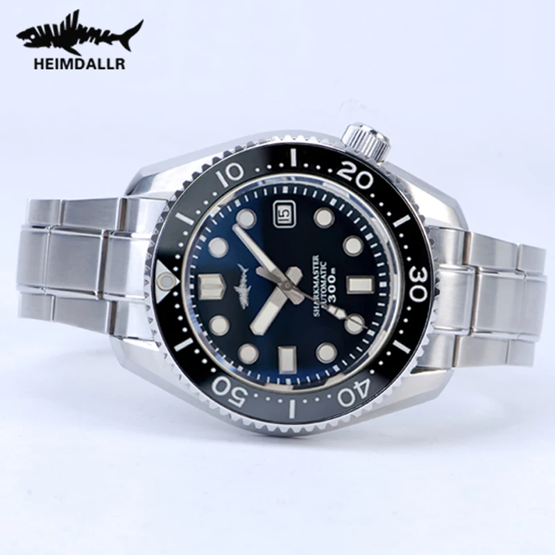

Мужские часы для дайвинга HEIMDALLR Sapphire 300M, водостойкие швейцарские мужские часы Move t ETA 2824, автоматические механические мужские часы BGW-9