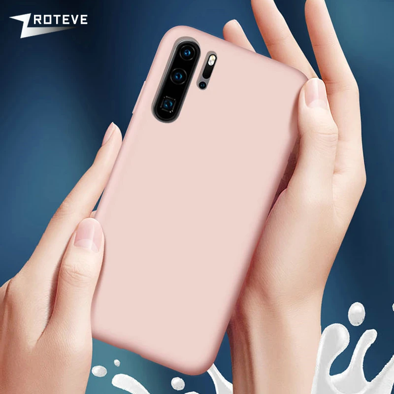 Чехол для Samsung Note 10 обложки сенсорного экрана жидкие силиконовые чехлы Galaxy Note10 Plus