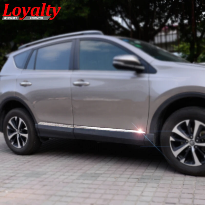 Чехол для Toyota RAV4 2016 2017 из нержавеющей стали | Автомобили и мотоциклы