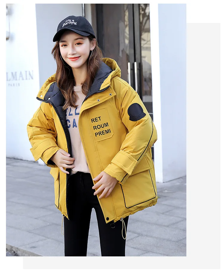 Abrigos Mujer Invierno Short Winter Jacket Women Fur Cotton Padded Jacket Female Parka Womens Jacket Winter Coat for Woman