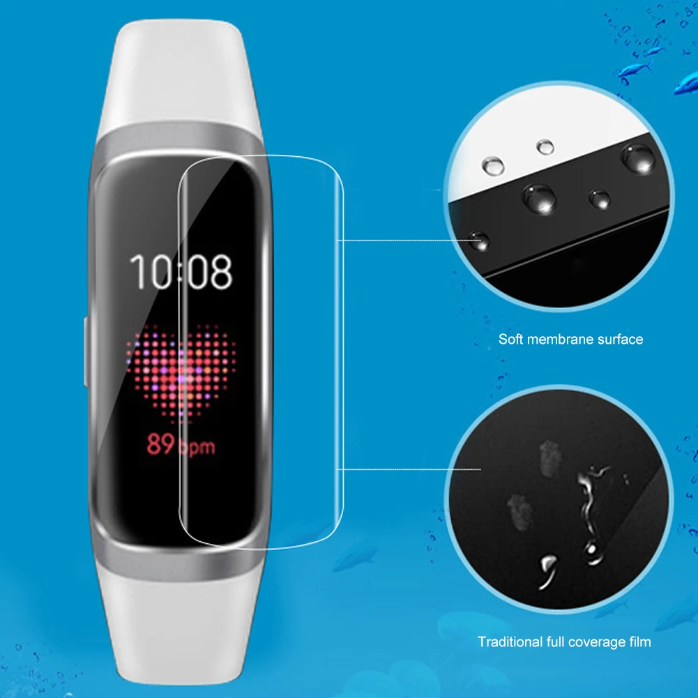 3 шт Анти-Царапины умный Браслет Защитная пленка для экрана для samsung Galaxy Fit E