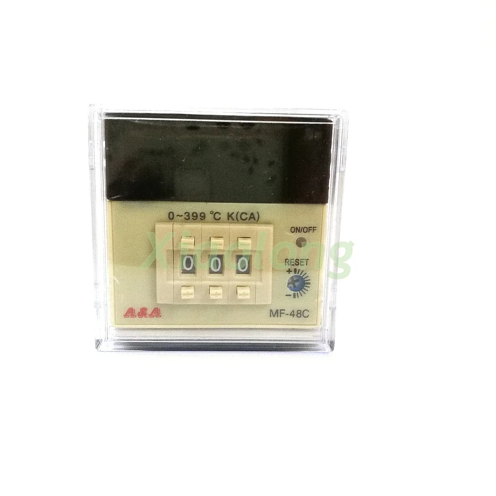 MF-48C Temperature -Controller Eight-pin Socket Control MF48C Digital Display Meter | Инструменты