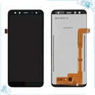 Черный ЖК-дисплей 5,7 дюйма BlackView S8 + дигитайзер сенсорного экрана, стеклянная панель, запасные части для телефона