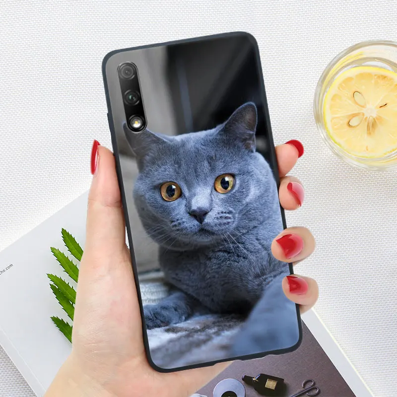 xx9 Для huawei Honor 8X чехол глянцевый яркий силиконовый бампер Honor 9X 8A 8C 8S 8X задняя крышка чехол s - Цвет: xx9