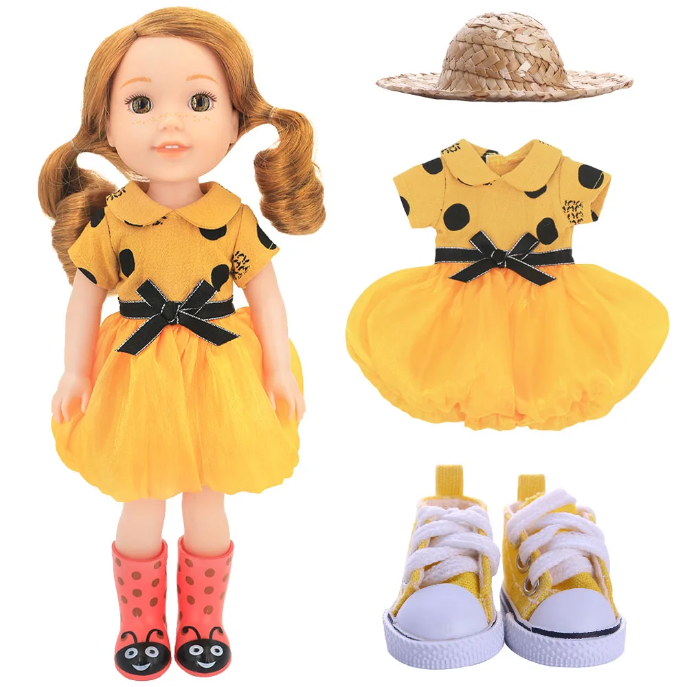 Одежда для кукол платья аксессуары 14 5 Дюймов Кукла Нэнси американская Паола