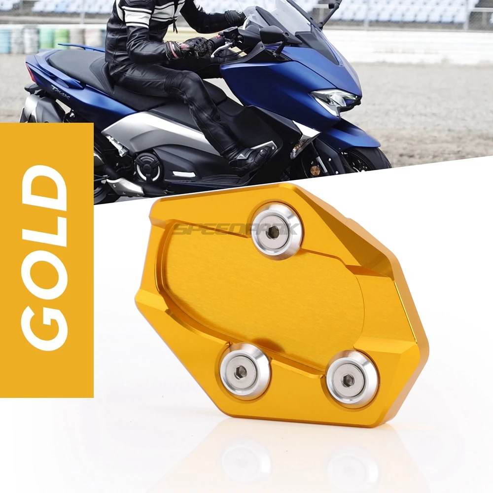 

For YAMAHA TMAX TMAX 530 2017 T-MAX530 SX DX Support upport Foot Pad Base Motorcycle Side Stand Increase Motorcycle