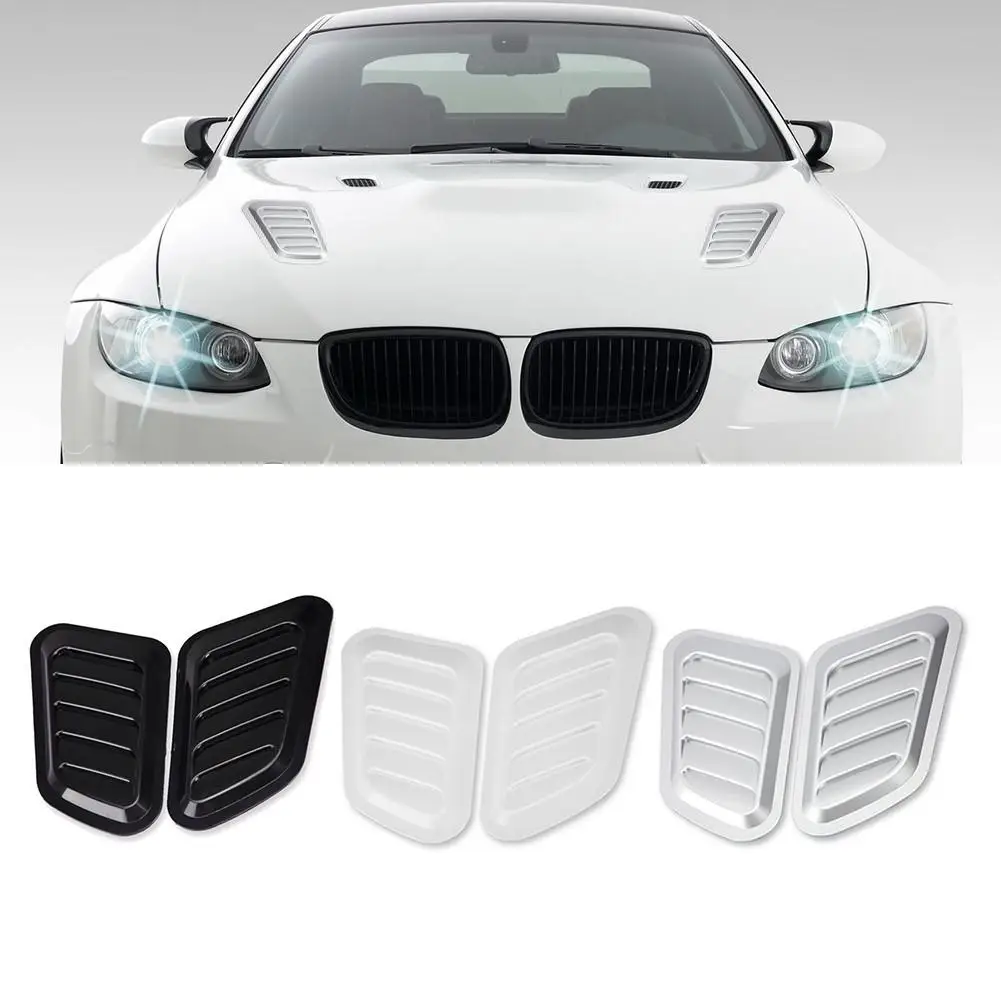 

2 шт. универсальный пластиковый клей для автомобильного потока воздуха впускной ковш капота вентиляционная решетка Передняя крышка двигат...