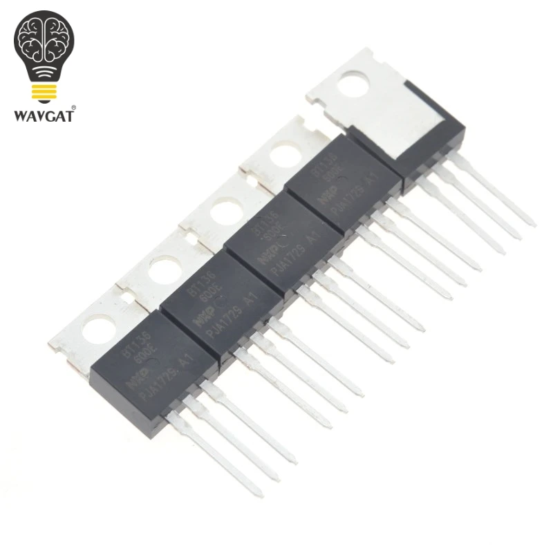 10pcs BT136 BT136-600 Triac 600V 4A
