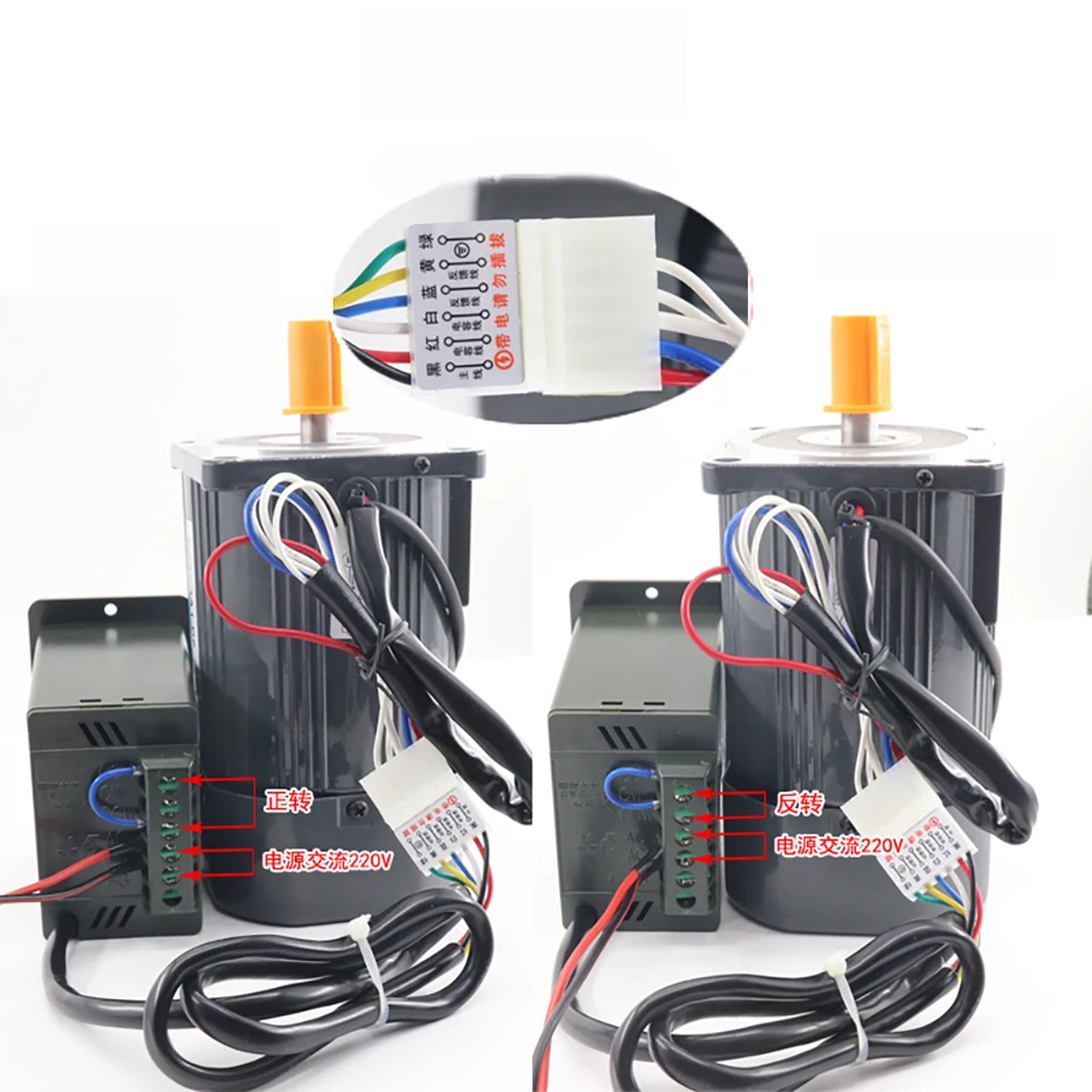 

220V 40W AC Motor High Speed Motor Miniature Induction Motor 5M40GN-C With Speed Governor