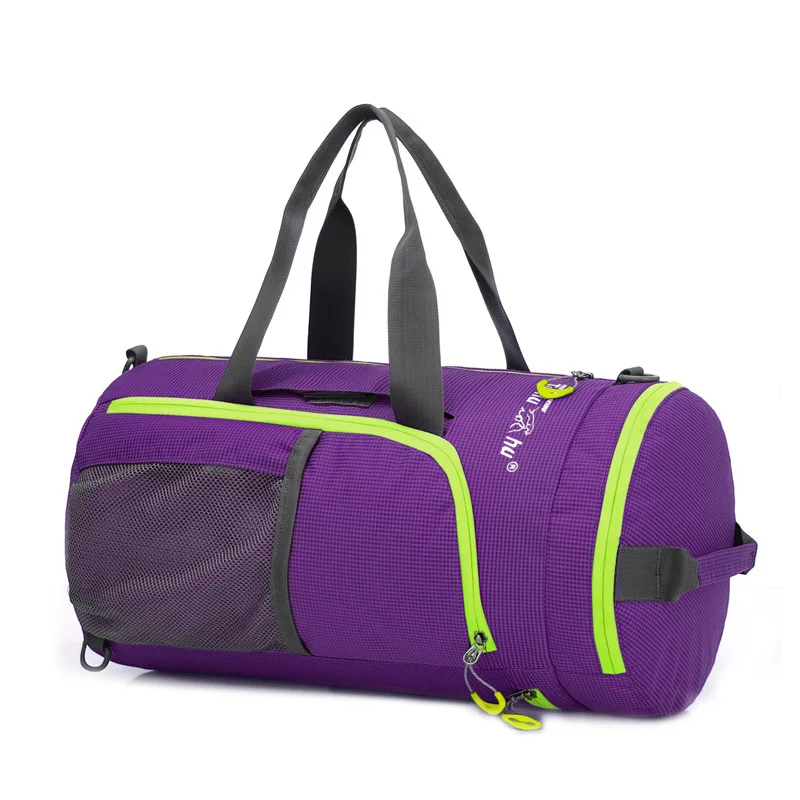 

multi functional waterproof folding bag travel backpack fitness backpack men's and women's sports bag portable cross