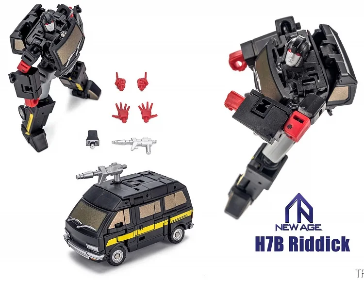 Трансформер Newage NA H7B H 7B Black Ironhide ridчлен модель фильма ABS KO деформация автомобиль