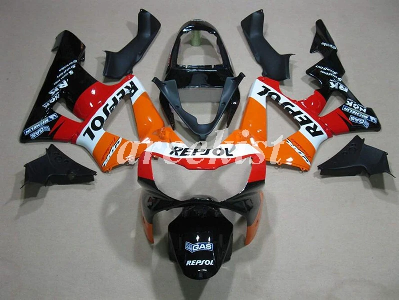 Обтекатель для мотоцикла HONDA CBR 929RR 929 2000 2001 CBR929RR 00 01 900RR Repsol 4 подарка|Полные