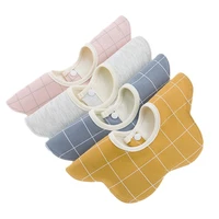 4pcs saliva towels 360 degree rotating waterproof breathable baby petal bibs for infant accessories