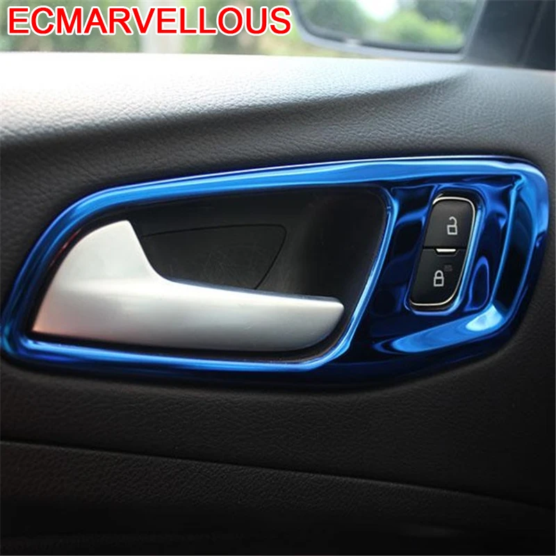 

Tuning Sticker Decoration Auto Car Accessories Interior Door Handle Switch 2013 2014 2015 2016 2017 2018 2019 FOR Ford Kuga
