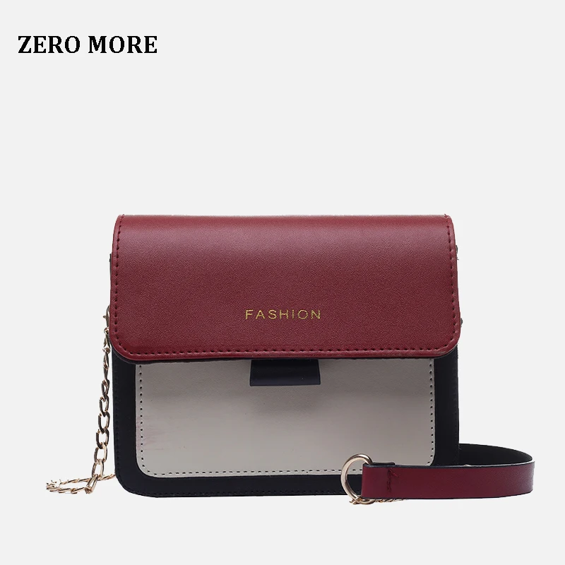 Женская сумка винтажная кожаная в английском стиле женская модная на цепочке Bolsa