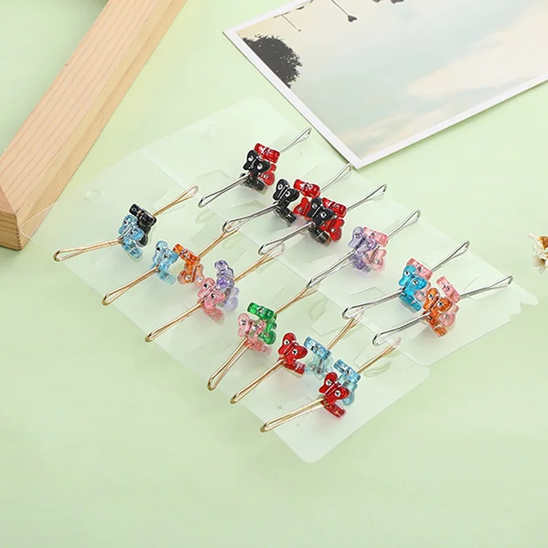 5 шт./лот случайные модные красочные мусульманские застежки для шарфа Брошь Зажим